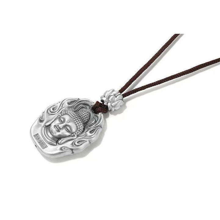 Buddha Stones Chinese dierenriem geboorte Boeddha Om Mani Padme Hum Lotus Mededogen Ketting - image 7