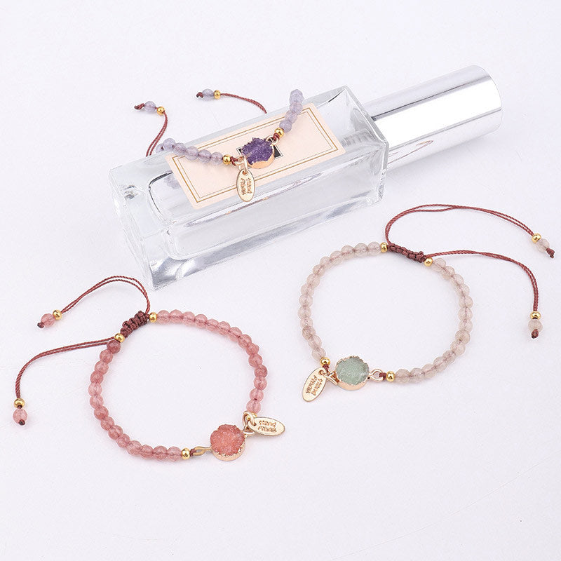 Buddha Stones Armband met natuurlijke kristallen bedeltjes - image 8
