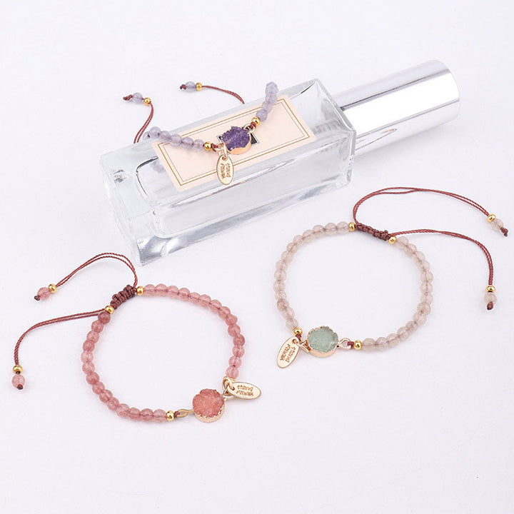 Buddha Stones Armband met natuurlijke kristallen bedeltjes - image 8