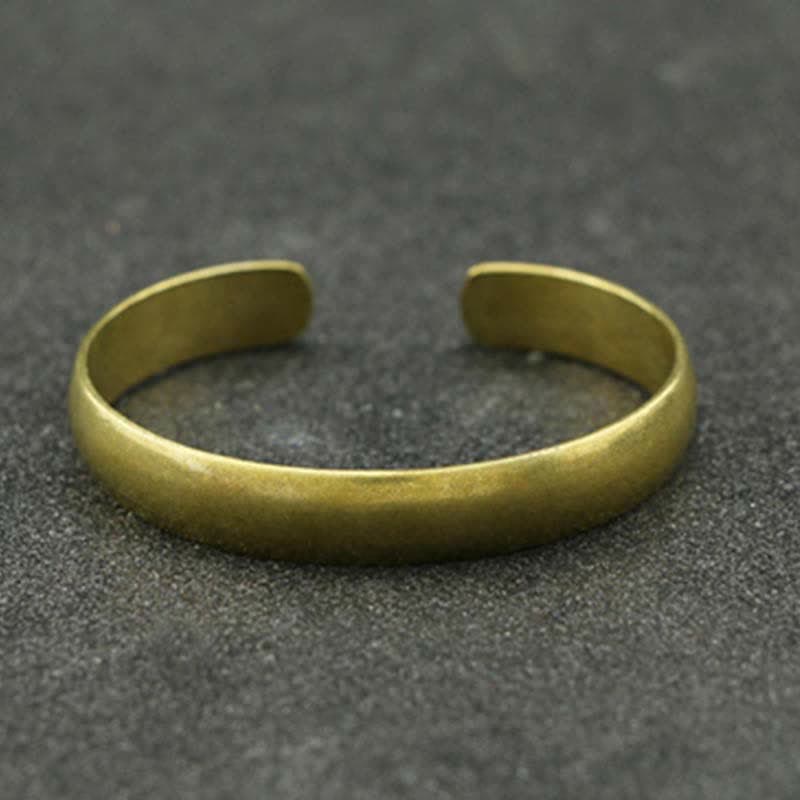 Buddha Stones Bangle stuks Om Mani Padme Hum Draak Feniks Koperen Manchetarmband - image 1