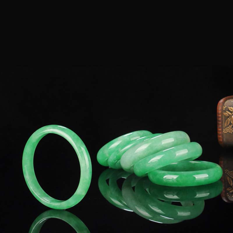Buddha Stones Kwartsiet Jade Helende Overvloed Beschermende Bangle-armband - image 8