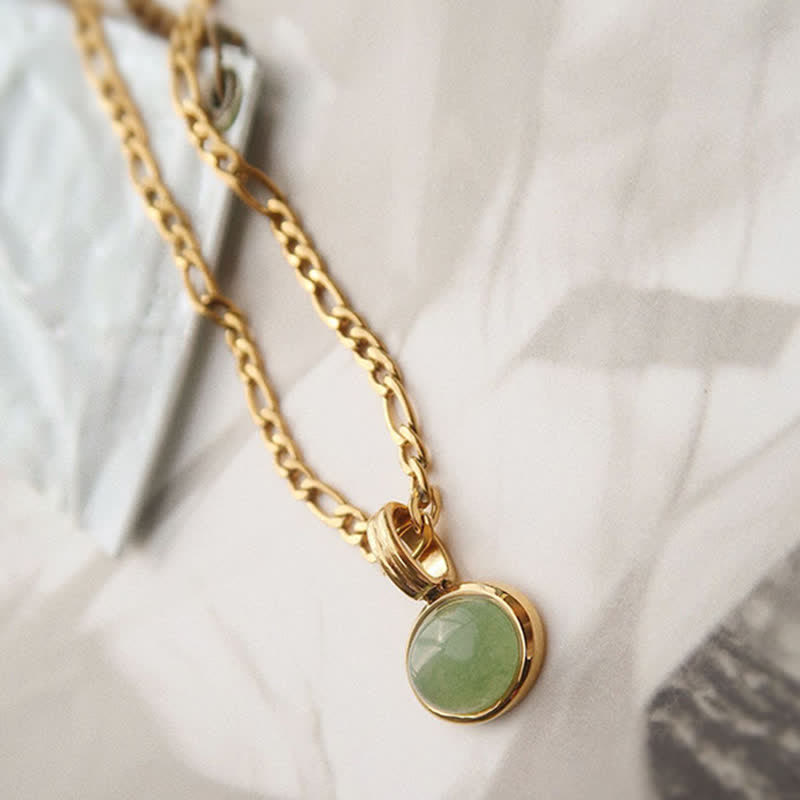 Ovale turquoise hanger van sterk titaniumstaal voor Ketting - image 8