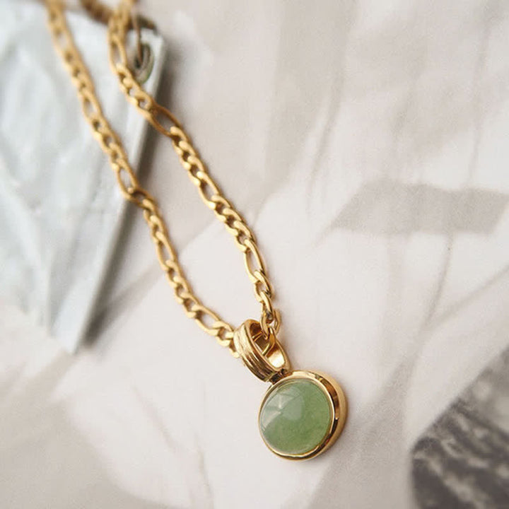 Ovale turquoise hanger van sterk titaniumstaal voor Ketting - image 8