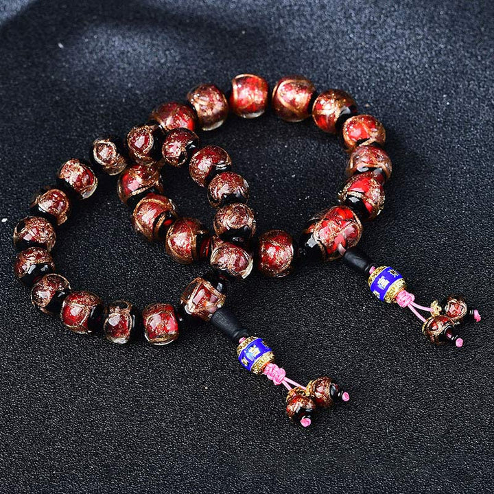 Tibetaanse Armband met drakenaderagaat voor helende doeleinden - image 12