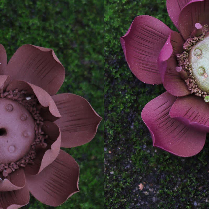 Buddha Stones Tibetaanse lotus Wierook decoratie voor positieve vrede - image 9