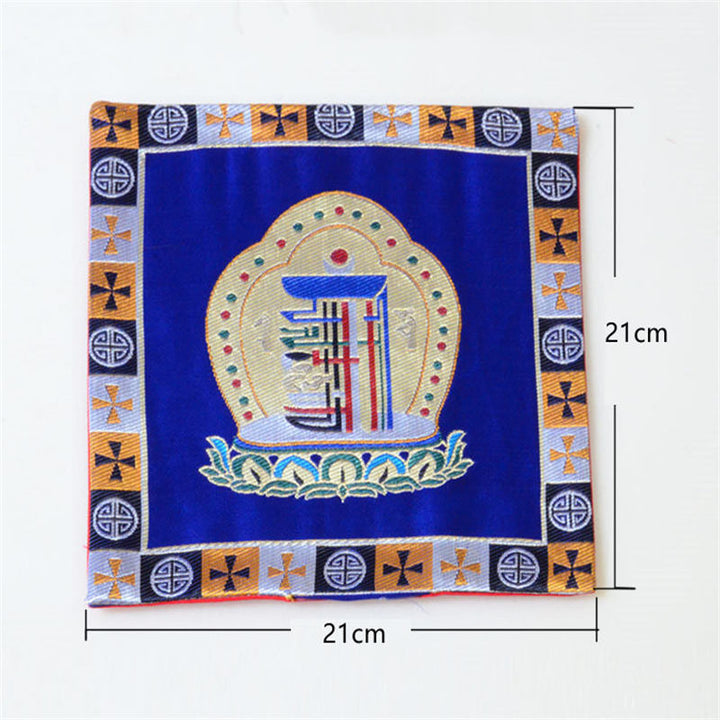 Gebedsaltaarmat Man-Bcu Kalachakra Genezingsmeditatie Jacquardmat - image 16
