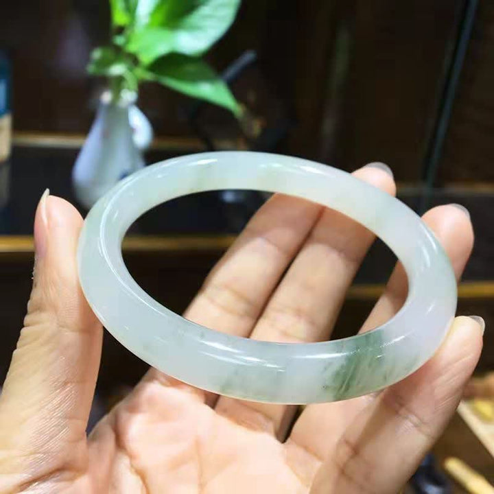 Buddha Stones Jade Bangle-armband. - image 3