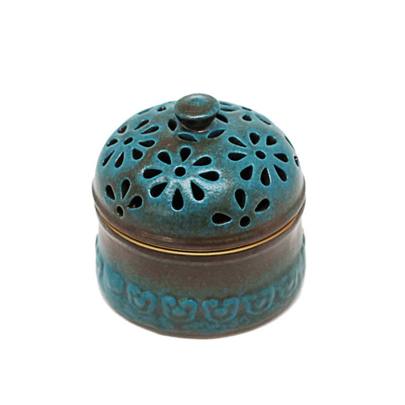 Buddha Stones Mini hol keramisch Wierook voor spirituele meditatie - image 9