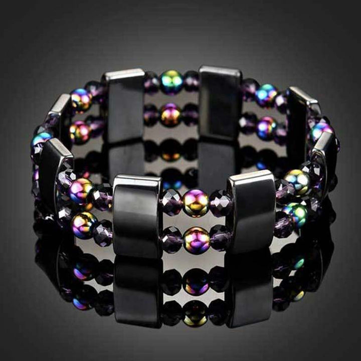 Buddha Stones Regenboog Hematiet Wellness Armband - 2 - image 4