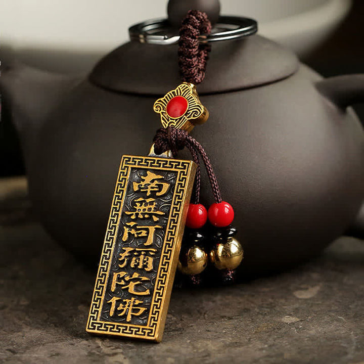 Namo Amitabha Vredeszegen sleutelhanger - Koper - image 0