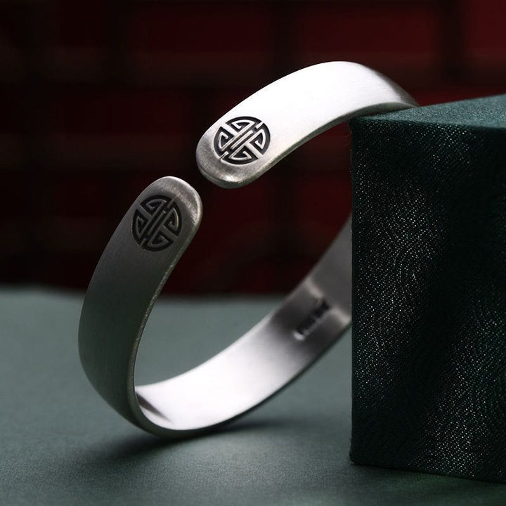 Buddha Stones Feng Shui Vijf Keizer Munten Pinda Rijkdom Bangle-armband - image 3