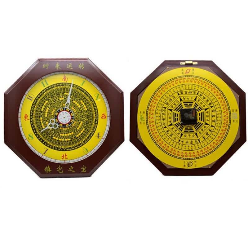 Feng Shui Bagua-kaart, energiebalanskaart, wandklok - image 7