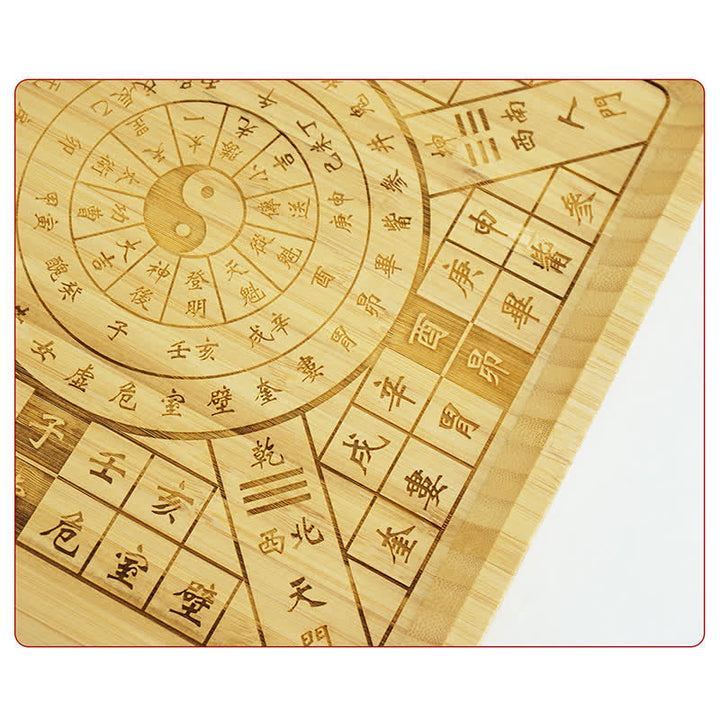 Feng Shui Bamboe Bagua Kaart Harmonie Energie Kaart - image 12