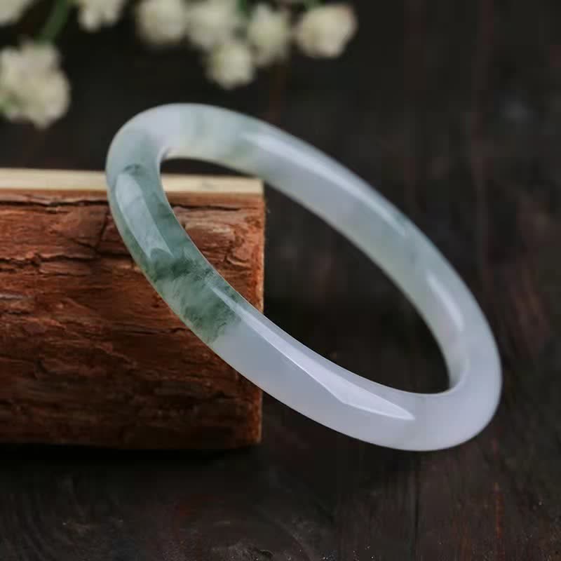 Buddha Stones Jade Bangle-armband. - image 1