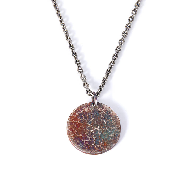 Buddha Stones Ketting van 990 sterling zilver met het Yin Yang-symbool voor water- en vuurbalans. - image 4