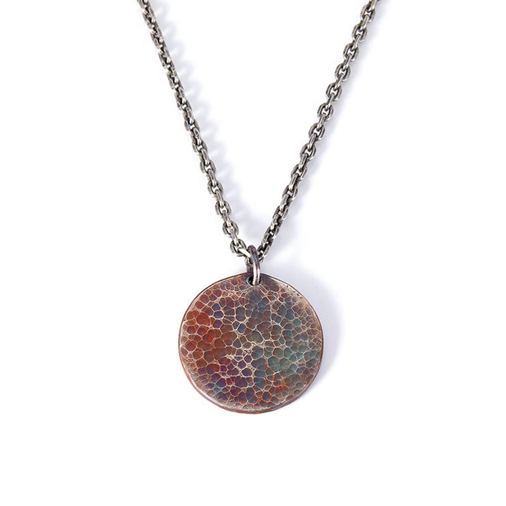 Buddha Stones Ketting van 990 sterling zilver met het Yin Yang-symbool voor water- en vuurbalans. - image 4