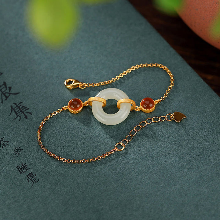 Buddha Stones 925 Sterling Zilveren Verguld ... - image 2