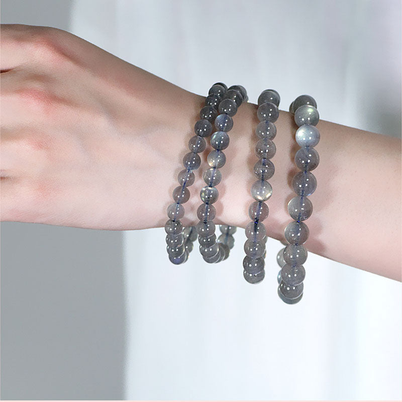 Buddha Stones Natuurlijke maansteen Armband voor rust en positiviteit - image 4