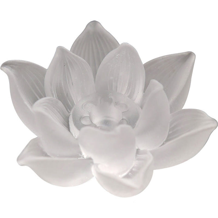 Buddha Stones Mini Lotus Liuli Kristal Genezing Meditatie Wierook - image 7