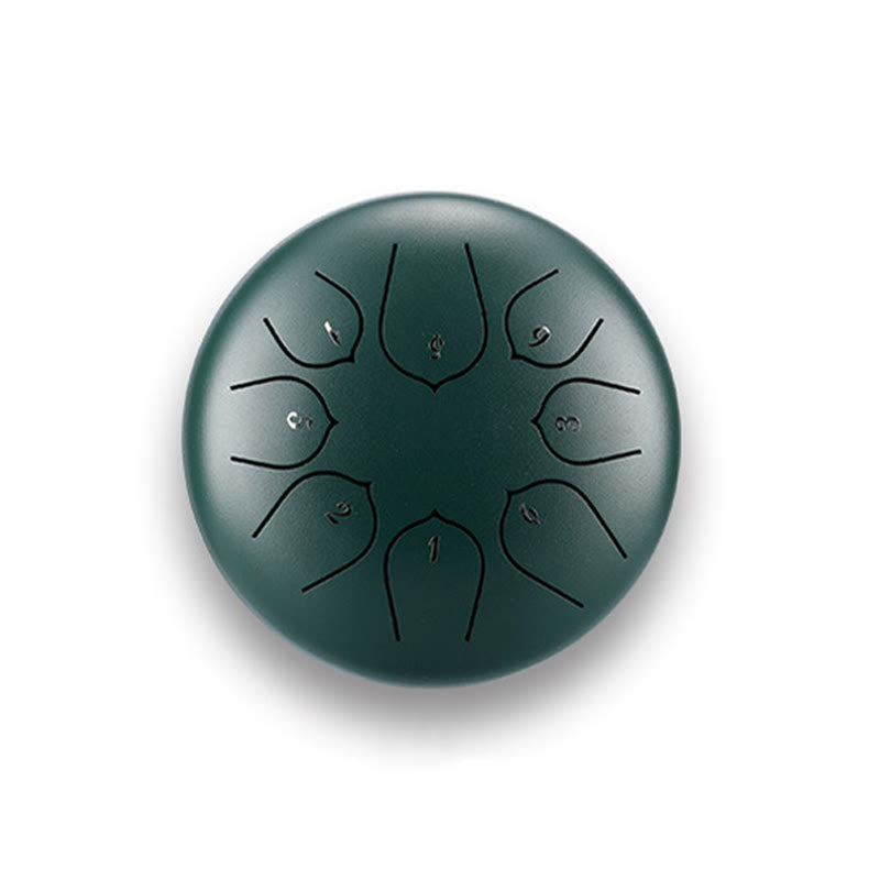 Buddha Stones Stalen tongtrommel, klankgenezing, meditatie, lotuspatroon, drumstel, 8 noten, 15 cm percussie-instrument - image 15