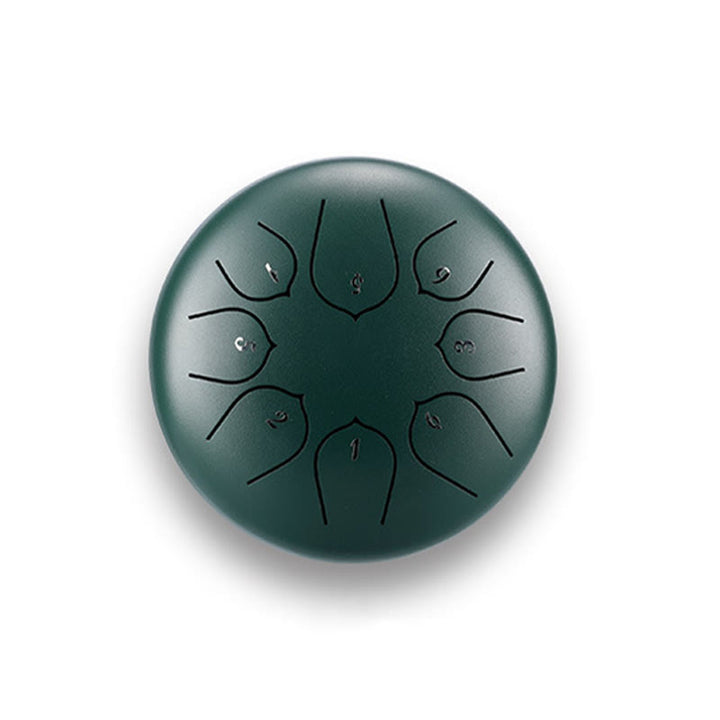 Buddha Stones Stalen tongtrommel, klankgenezing, meditatie, lotuspatroon, drumstel, 8 noten, 15 cm percussie-instrument - image 15