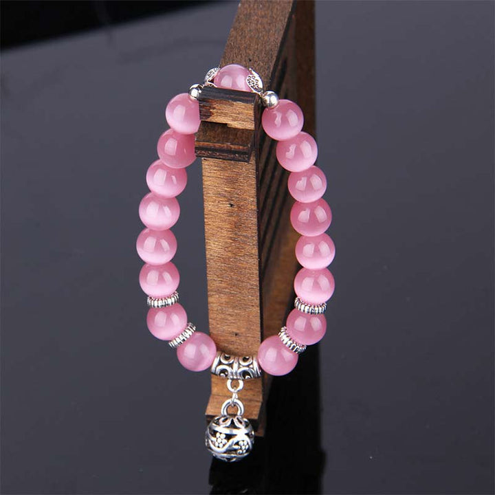 Buddha Stones Tibetaanse Armband met kattenoogmotief - image 14