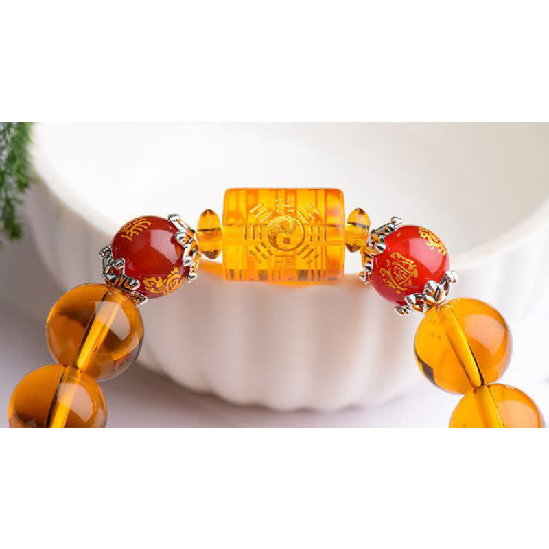Buddha Stones Armband met natuurlijke citrien - image 8