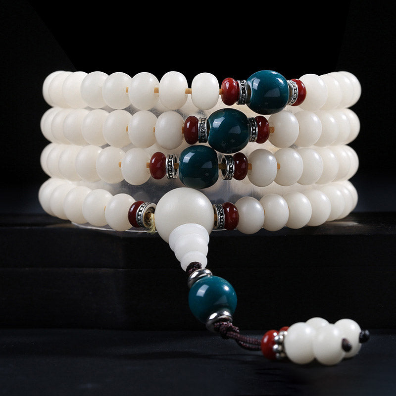Buddha Stones Bodhi-kraaltje lotus zegen Armband - image 1