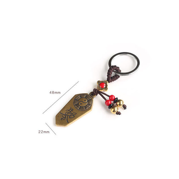 Feng Shui Bagua Yin Yang balans vrede sleutelhanger - image 7