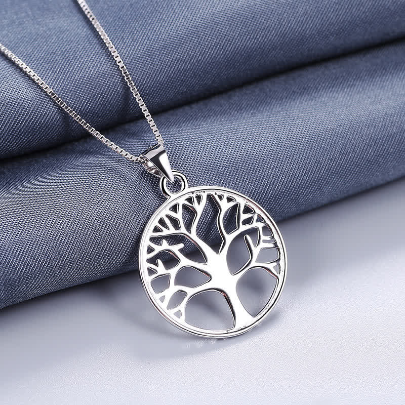 Buddha Stones De Levensboom 925 Sterling Zilveren Creatie Ketting - image 6