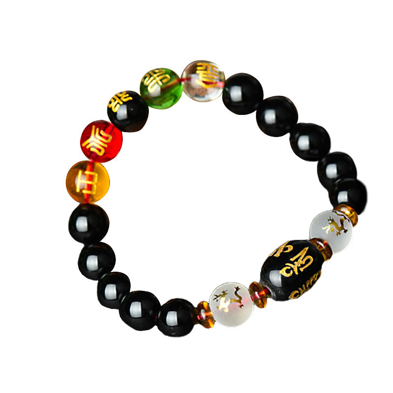 Tibetaanse zwarte onyx Armband - image 6