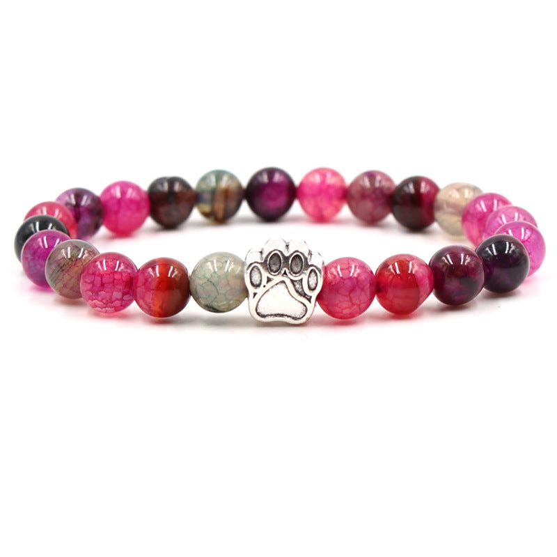 Indiase agaat groene agaat hondenpoot positieve kalmerende Armband - Toermalijn (Positieve ♥ Liefde) - image 16