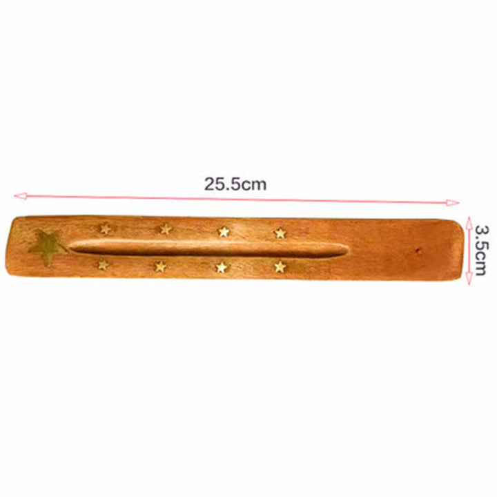 Handgemaakte houten Wierook (willekeurig type) - image 6