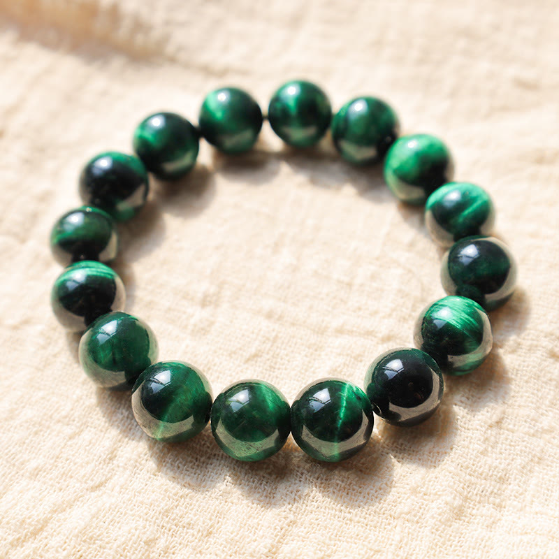 Buddha Stones Armband met tijgeroog-energie voor groei en genezing. - image 10
