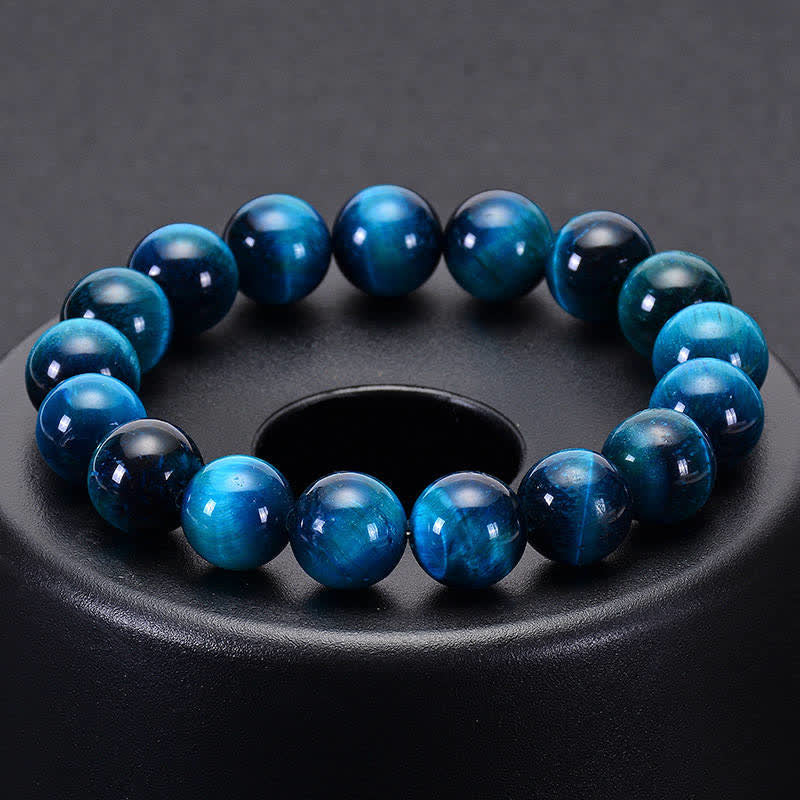 Buddha Stones Blauwe tijger Armband - image 7