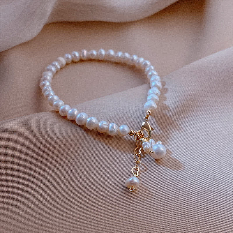 Buddha Stones Parel kattenpoot helende ketting Armband - image 6