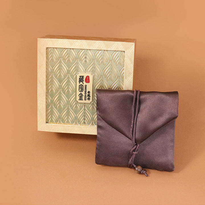 Retro sieraden opbergdoos met verenpatroon, geschenkdoos - image 9