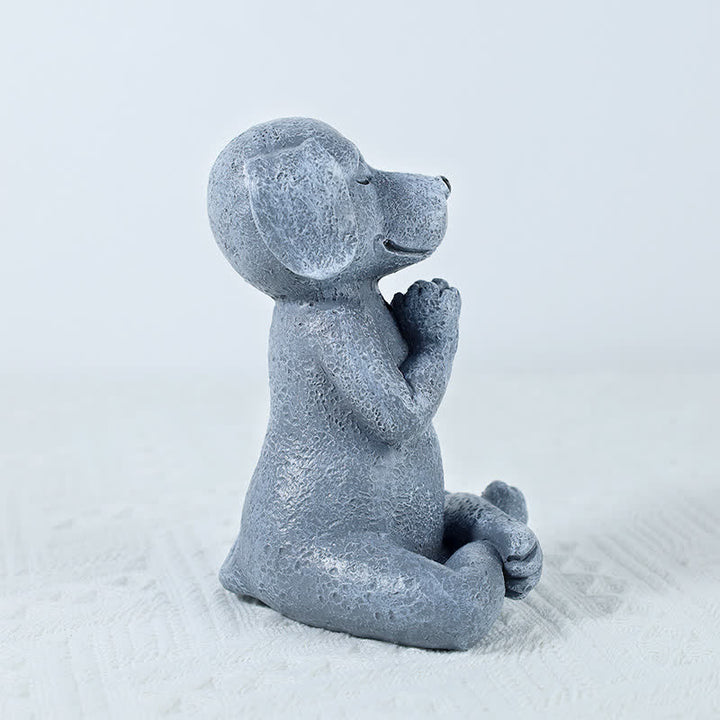 Buddha Stones Mediterende Zen Hond Kat Kikker Decoratie - image 3
