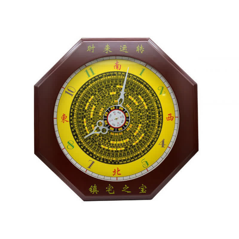 Feng Shui Bagua-kaart, energiebalanskaart, wandklok - image 8