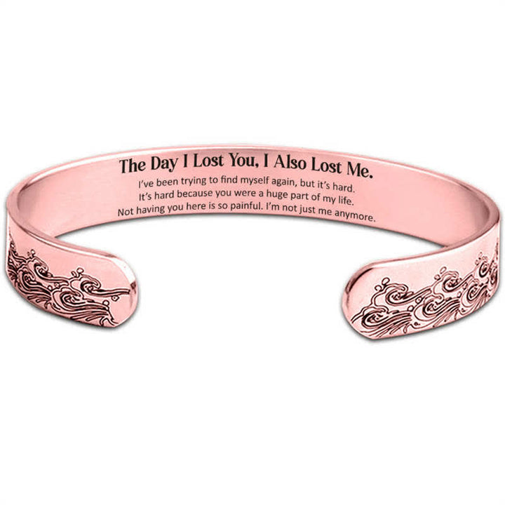 Buddha Stones De dag dat ik je verloor - Bangle-armband Harmonie - Roségoud - image 5