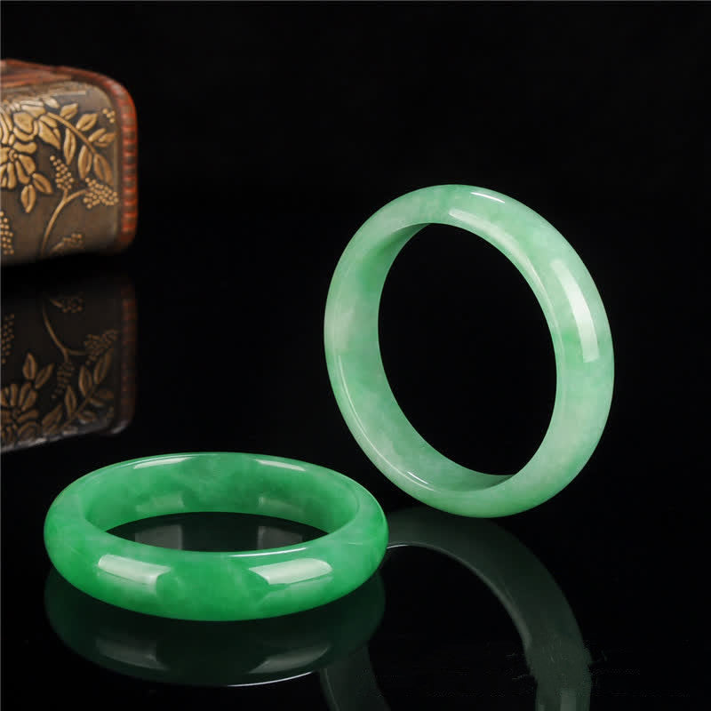 Buddha Stones Kwartsiet Jade Helende Overvloed Beschermende Bangle-armband - image 7