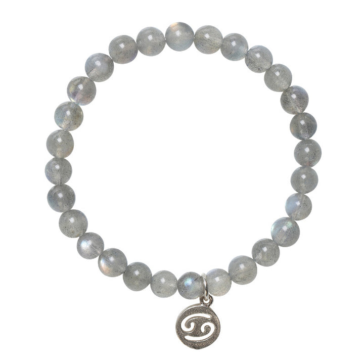 Armband met maansteen en de 12 sterrenbeelden van de dierenriem - image 11