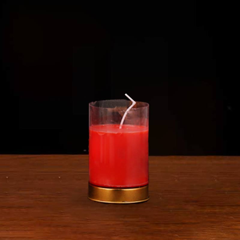 Meditatie, gebed, altaarkaars, boeddhistische tempelrituelen, gebruiksvoorwerpen - Rood - Klein (1 dag) - image 8