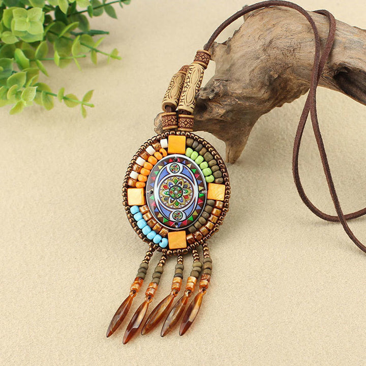 Buddha Stones Mandala-patroon kralen creatieve Ketting - image 5
