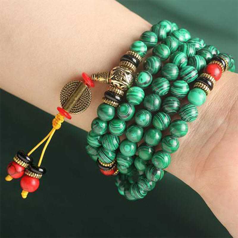 Buddha Stones Tibetaanse Armband met 108 Mala . - image 2