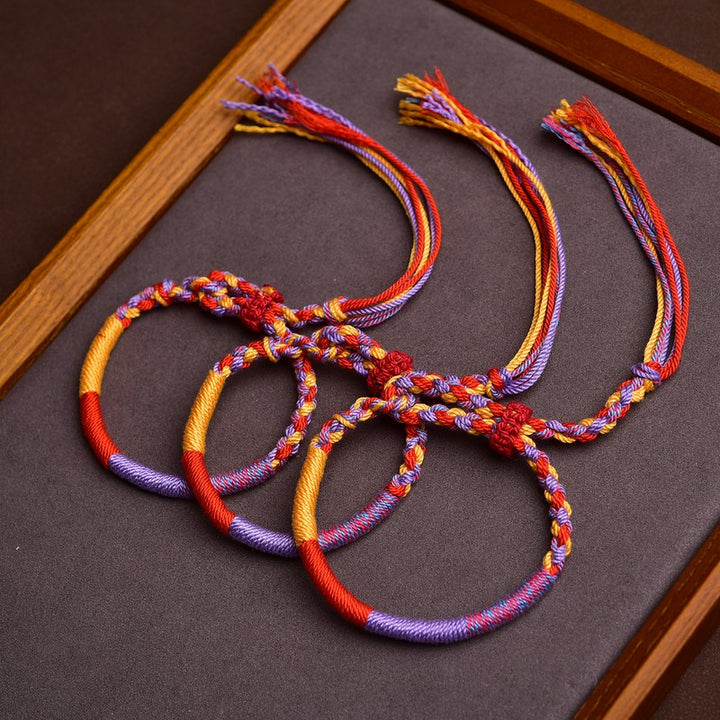 Buddha Stones Tibetaanse veelkleurige Armband in folkloristische stijl - image 0