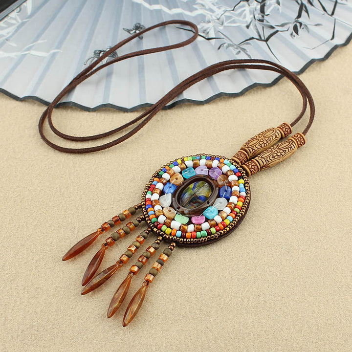 Buddha Stones Mandala-patroon kralen creatieve Ketting - Kleurrijke kralen - image 2