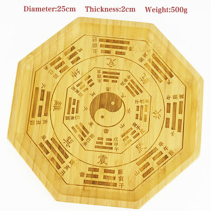 Feng Shui Bamboe Bagua Kaart Harmonie Energie Kaart - Bagua-kaart 25 cm - image 28