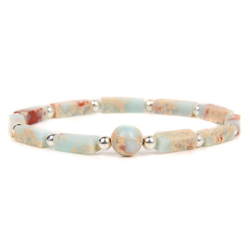 Buddha Stones Natuurlijke kristallen amethist tijgeroog spirituele balans Armband - image 10