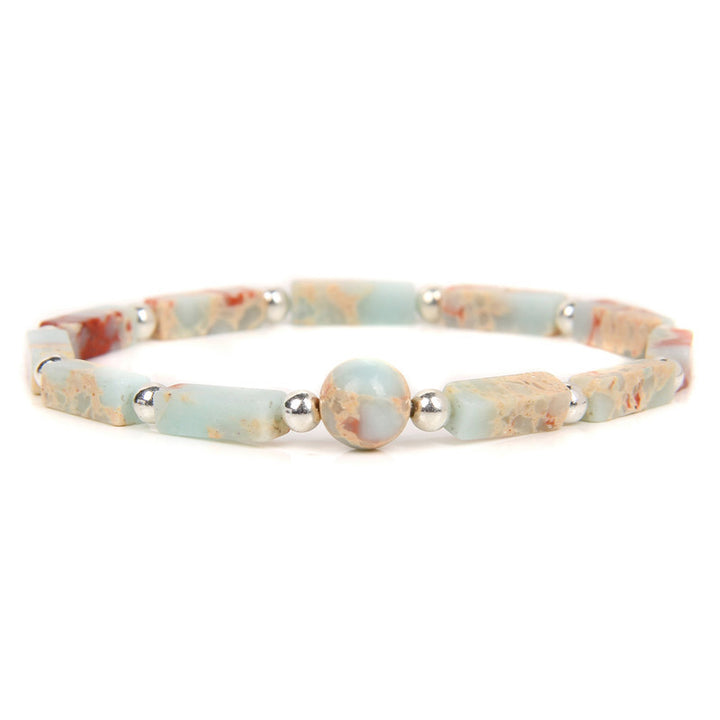 Buddha Stones Natuurlijke kristallen amethist tijgeroog spirituele balans Armband - image 10